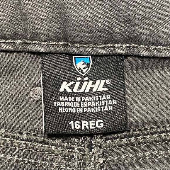 Kuhl Pants Women’s Size 16 Gray Straight-Leg Pants Outdoor Casual Pants - Picture 9 of 16
